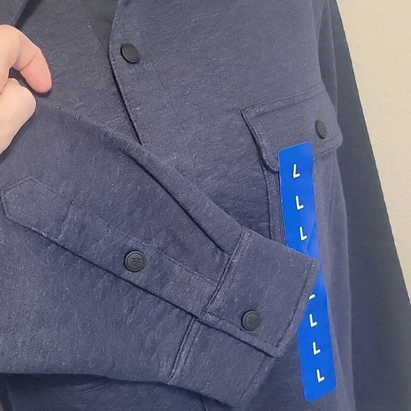 Cloudveil Quilted Jacquard Knit Shirt Jacket